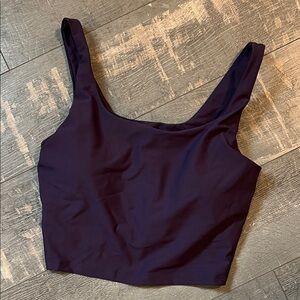 Old Navy Dark Purple Sports Bra
